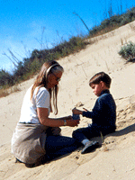 Families discover the Sandhills of Santa Cruz County