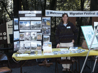 "Discover the Santa Cruz Sandhills" booth at a local environmental fair